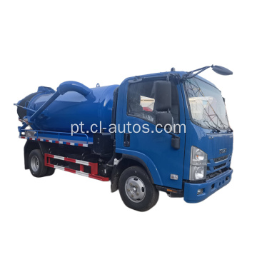 Isuzu 4x2 5000L Caminhão de sucção fecal a vácuo